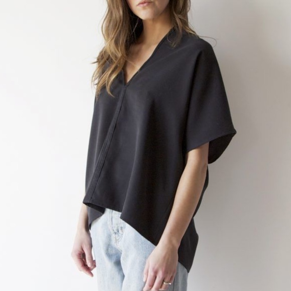 Elegant Black Women's Top
